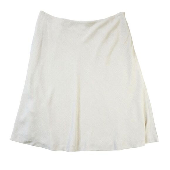 Armani Collezioni Khaki Fit n Flare Skirt, Size 14 - Picture 7 of 8